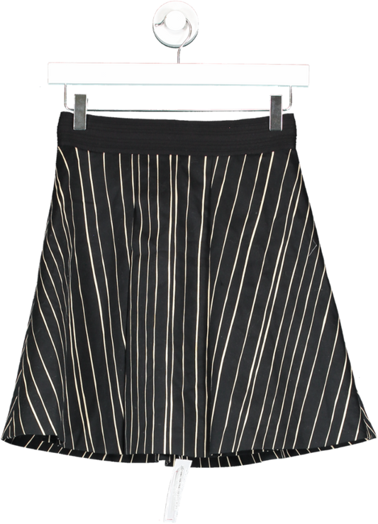 Alice + Olivia Black Cherron Skirt W26