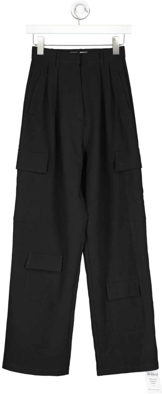 Bayse Black Taryn Pocket Pant UK 6