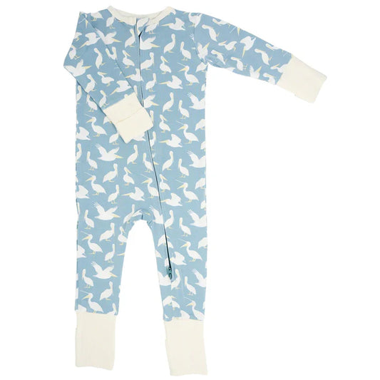 Sweet Bamboo Zipper Romper